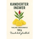 Ingwer, Icing Sugar, kandiert- Thailand